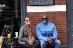 Amsterdam 27 april 2013
Iris v d Ende met vriend Vincent op terras.
Peter Smulders bv