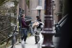 Amsterdam 19 april 2013
Isa Hoes met een vriend/kennis die haar naar huis brengt.
Peter Smulders bv