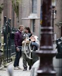 Amsterdam 19 april 2013
Isa Hoes met een vriend/kennis die haar naar huis brengt.
Peter Smulders bv