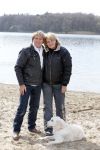 Voorst 21 april 2013
Jacques Herb met zijn vrouw Diny en hond.
Peter Smulders bv