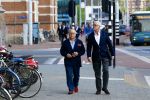 Amsterdam, 15 Mei 2013 In het Conservatorium Hotel vierde Leco Zadelhoff zijn 45ste verjaardag en 25 jaar in het vak.
Joop Braakhekke met zijn partner Wim Nijkamp
Foto Peter Smulders BV