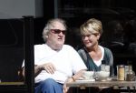Amsterdam 24 april 2013
Jules en Puck Croiset op terras en op de cornelis schuytstraat.
Peter Smulders bv
