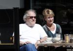 Amsterdam 24 april 2013
Jules en Puck Croiset op terras en op de cornelis schuytstraat.
Peter Smulders bv