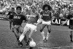 Venlo, 28 Mei 1987 Excelsior-PSV, gespeeld in de Koel te Venlo, eindstand 2-3 en PSV Landskampioen

Foto Peter Smulders BV