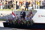 Amsterdam, 30 april 2013
Inhuldiging Koning Willem Alexander en Koningin Maxima
Met de boot rondvaren op de Ijssel
Foto Peter Smulders BV