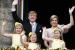 Amsterdam, 30 april 2013
Inhuldiging Koning Willem Alexander en Koningin Maxima
met hun kinderen op het bordes
Foto Peter Smulders BV