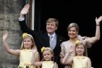 Amsterdam, 30 april 2013
Inhuldiging Koning Willem Alexander en Koningin Maxima
met hun kinderen op het bordes
Foto Peter Smulders BV