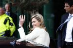 Amsterdam 15 mei 2013
Koningin Maxima verlaat het movenpick hotel.
Peter Smulders bv