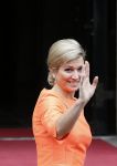 Amsterdam 16 mei 2013
Koningin Maxima en Koning Willem Alexander bij uitreiking appeltjes van Oranje op het paleijs op de dam
Peter Smulders bv