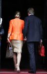 Amsterdam 16 mei 2013
Koningin Maxima en Koning Willem Alexander bij uitreiking appeltjes van Oranje op het paleijs op de dam
Peter Smulders bv