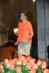 Amsterdam 16 mei 2013
Prinses  Beatrix Koning Willem Alexander en Koningin Maxima bij uitreiking appeltjes van Oranje op het paleijs op de dam
Peter Smulders bv