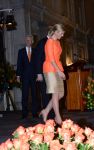 Amsterdam 16 mei 2013
Prinses  Beatrix Koning Willem Alexander en Koningin Maxima bij uitreiking appeltjes van Oranje op het paleijs op de dam
Peter Smulders bv