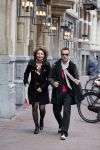 Amsterdam 28 april 2013
Premiere John v Eerd in het nieuwe de la mar theater. Maaike Widdershoven met man
Peter Smulders bv