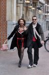 Amsterdam 28 april 2013
Premiere John v Eerd in het nieuwe de la mar theater. Maaike Widdershoven met man
Peter Smulders bv