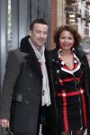Amsterdam 28 april 2013
Premiere John v Eerd in het nieuwe de la mar theater. Maaike Widdershoven met man
Peter Smulders bv
