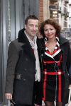 Amsterdam 28 april 2013
Premiere John v Eerd in het nieuwe de la mar theater. Maaike Widdershoven met man
Peter Smulders bv