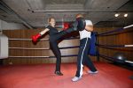 Amsterdam 17 mei 2013
Monique Sluyter traint met personal trainer Oswin Beingsick.
Peter Smulders bv
