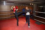 Amsterdam 17 mei 2013
Monique Sluyter traint met personal trainer Oswin Beingsick.
Peter Smulders bv