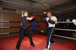 Amsterdam 17 mei 2013
Monique Sluyter traint met personal trainer Oswin Beingsick.
Peter Smulders bv