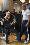 Amsterdam 17 mei 2013
Monique Sluyter traint met personal trainer Oswin Beingsick.
Peter Smulders bv