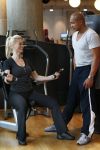 Amsterdam 17 mei 2013
Monique Sluyter traint met personal trainer Oswin Beingsick.
Peter Smulders bv