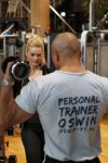 Amsterdam 17 mei 2013
Monique Sluyter traint met personal trainer Oswin Beingsick.
Peter Smulders bv