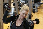 Amsterdam 17 mei 2013
Monique Sluyter traint met personal trainer Oswin Beingsick.
Peter Smulders bv