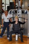 Amsterdam 17 mei 2013
Monique Sluyter traint met personal trainer Oswin Beingsick.
Peter Smulders bv