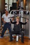 Amsterdam 17 mei 2013
Monique Sluyter traint met personal trainer Oswin Beingsick.
Peter Smulders bv