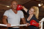 Amsterdam 17 mei 2013
Monique Sluyter traint met personal trainer Oswin Beingsick.
Peter Smulders bv