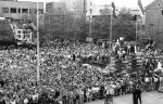 Venlo, 28 Mei 1987 Excelsior-PSV, gespeeld in de Koel te Venlo, eindstand 2-3 en PSV Landskampioen

Foto Peter Smulders BV