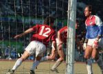 Tokio, 9 t/m 12 December 1988 PSV-Nacional Montevideo (Uruguay)
Met eindstand 1-1 na verlenging 2-2 en via een 6-7 verlies in penaltys.
PSV had 4 x de kans om winnaar te zien en uiteindelijk is het niet gelukt.
0-1 Ostolaza, 1-1 Romario , in de 110e minuut Ronald Koeman 2-1 en in de 119e min wederom Ostolaza 2-2
Wedstrijd werd gespeeld in tokio voor 62000 toeschouwers

Foto Peter Smulders BV