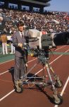 Tokio, 9 t/m 12 December 1988 PSV-Nacional Montevideo (Uruguay)
Met eindstand 1-1 na verlenging 2-2 en via een 6-7 verlies in penaltys.
PSV had 4 x de kans om winnaar te zien en uiteindelijk is het niet gelukt.
0-1 Ostolaza, 1-1 Romario , in de 110e minuut Ronald Koeman 2-1 en in de 119e min wederom Ostolaza 2-2
Wedstrijd werd gespeeld in tokio voor 62000 toeschouwers
Frank Arnesen als verslaggever voor de Deens TV
Foto Peter Smulders BV