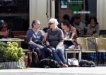 Amsterdam 15 september 2012
Peter Blok met zijn vrouw op terras.
Peter Smulders bv
