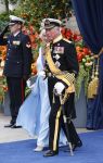 Amsterdam, 29 April 2013
Camilla Parker Bowles met haar man Prins Charles
Foto Peter Smulders BV