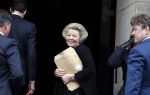 Amsterdam 16 mei 2013
Prinses Beatrix bij uitreiking appeltjes van Oranje op het paleijs op de dam
Peter Smulders bv