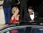 Amsterdam, 29 April 2013
Kon. gasten op weg naar het diner
Prinses Mabel met Prins Constatijn en Prinses Laurentien
Foto Peter Smulders BV