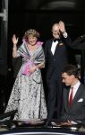 Amsterdam, 29 April 2013
Kon. gasten op weg naar het diner
Pieter v Vollenhoven met Prinses Margriet
Foto Peter Smulders BV