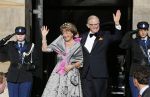 Amsterdam, 29 April 2013
Kon. gasten op weg naar het diner
Pieter v Vollenhoven met Prinses Margriet
Foto Peter Smulders BV