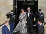 Amsterdam, 29 April 2013
Kon. gasten op weg naar het diner
Pieter v Vollenhoven met Prinses Margriet
Foto Peter Smulders BV