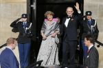 Amsterdam, 29 April 2013
Kon. gasten op weg naar het diner
Pieter v Vollenhoven met Prinses Margriet
Foto Peter Smulders BV