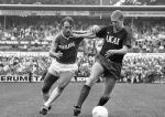 Venlo, 28 Mei 1987 Excelsior-PSV, gespeeld in de Koel te Venlo, eindstand 2-3 en PSV Landskampioen

Foto Peter Smulders BV