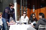 Amsterdam 28 april 2013
Rick en Bob Brandsteder met vrienden op terras.
Peter Smulders bv