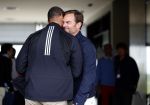Badhoevedorp 16 mei 2013
Pro Am deloitte open golf op de golfbaan bij schiphol. Ronald de Boer met Ruud Gullit
Peter Smulders bv