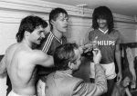 Venlo, 28 Mei 1987 Excelsior-PSV, gespeeld in de Koel te Venlo, eindstand 2-3 en PSV Landskampioen

Foto Peter Smulders BV