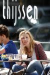 Amsterdam 15 mei 2013
Susan Smit zwanger op terras met een vriendin.
Peter Smulders bv
