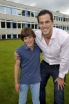 Hilversum 13 mei 2013
Danielle Oerlemans en Tim Visser zijn ambassadeurs van de rugby acadamy .
Peter Smulders bv