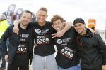 Ijmuiden 19 april 2014
Ferry Doedens en zijn vriend Nuno Azevedo en Paul Tulner met een vrien doen mee met 33 6km loop op het strand met allerlei hindernissen.  The dutch Beach masters extreme obstacle run.