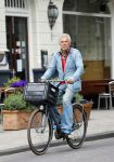 Amsterdam 11 april 2014
Hans Dagelet op de fiets.
