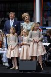 De Rijp en Amstelveen 26 april 2014
De eerste koningsdag met aan wezig Koning Willem Alexander koningin Maxima Prinses Beatrix prinses Amalia Alaexia Ariane Pieter v Vollenhoven Prinses Margriet Prins Constantijn Prinses Laurentien Prins Maurits Prinses Marilene Prins Floris Prinses Aimee Prins Pieter Christiaan Prinses Anita Prins Bernhard jr en prinses Annette.